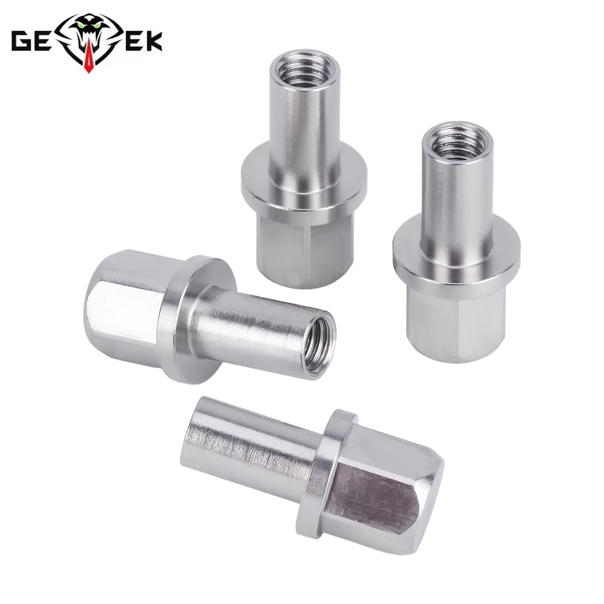 Wheel Hex Adapter - ステンレス鋼 12 ミリメートル六角ホイールハブドライブアダプター延長コラムナット 12/15/17/20/25 ミリメートル 1/10