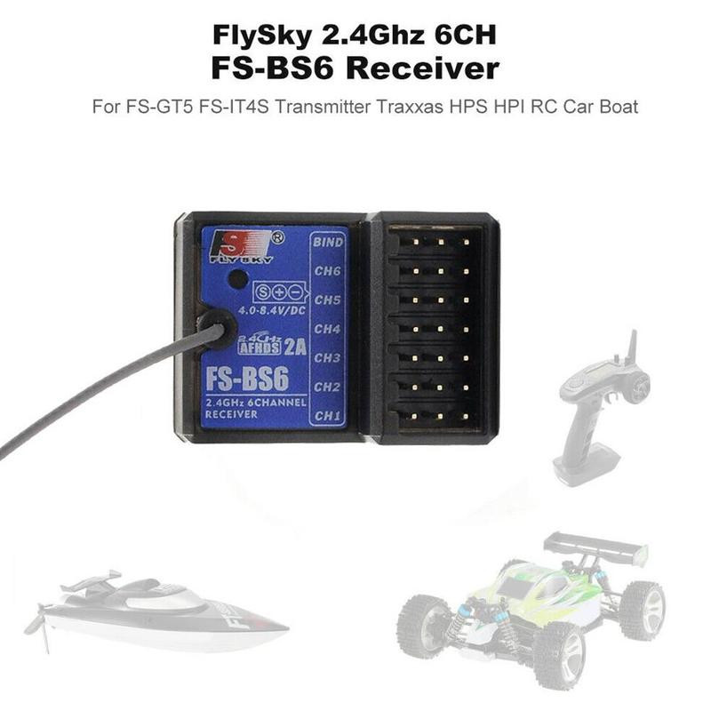 Rc Hobby Toys - Flysky FS-BS6 レシーバー 2.4Ghz 6CH AFHDS