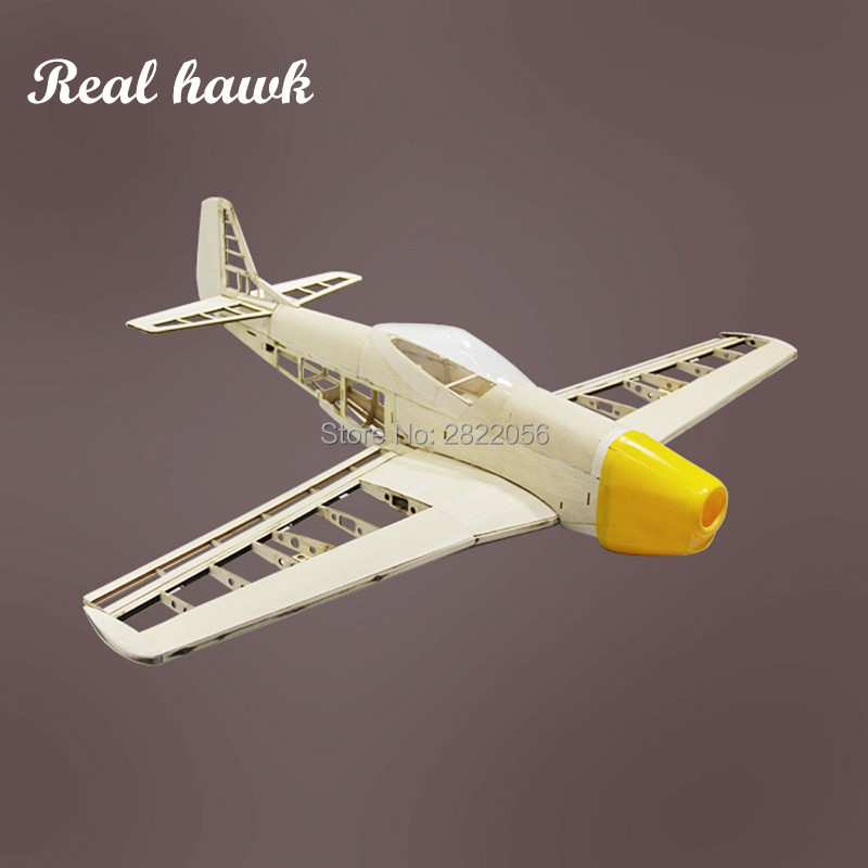 Rc Hobby Toys - RC飛行機 レーザーDIYカット バルサ材キット 翼幅1000mm 新品 P51フレーム