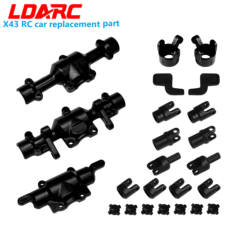 Rc Drift Car Brushless - Ldarcトランスミッションシャフト、ドライブシャフトスペアパーツ、フロントおよびリアカバー、x43 rcカー、交換用アクセサリー