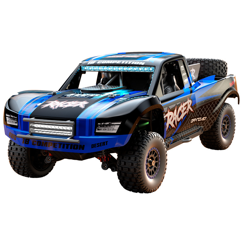 Rc Hobby Monster Truck - レーサー1 1/12スケール 4WD高速リモートコントロールドリフトオフロードデザートショートコースモンスタートラックRCカー ホビーエンターテイナー向け