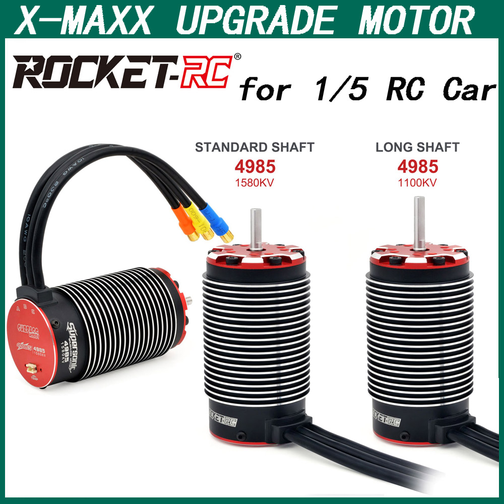 Rc Hobby Monster Truck - サーパスホビー-超音速rcモンスタートラック,ブラシレスモーター,X-MAXX rma 1/5および1/6, 4985,1100kv,1580kv用