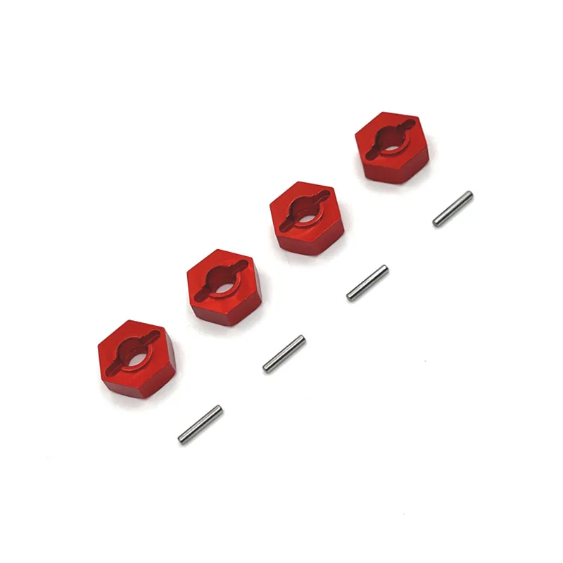 Wheel Hex Adapter - 4 個金属 12 ミリメートルホイール六角ハブアダプタコンバイナー 1/12 RC