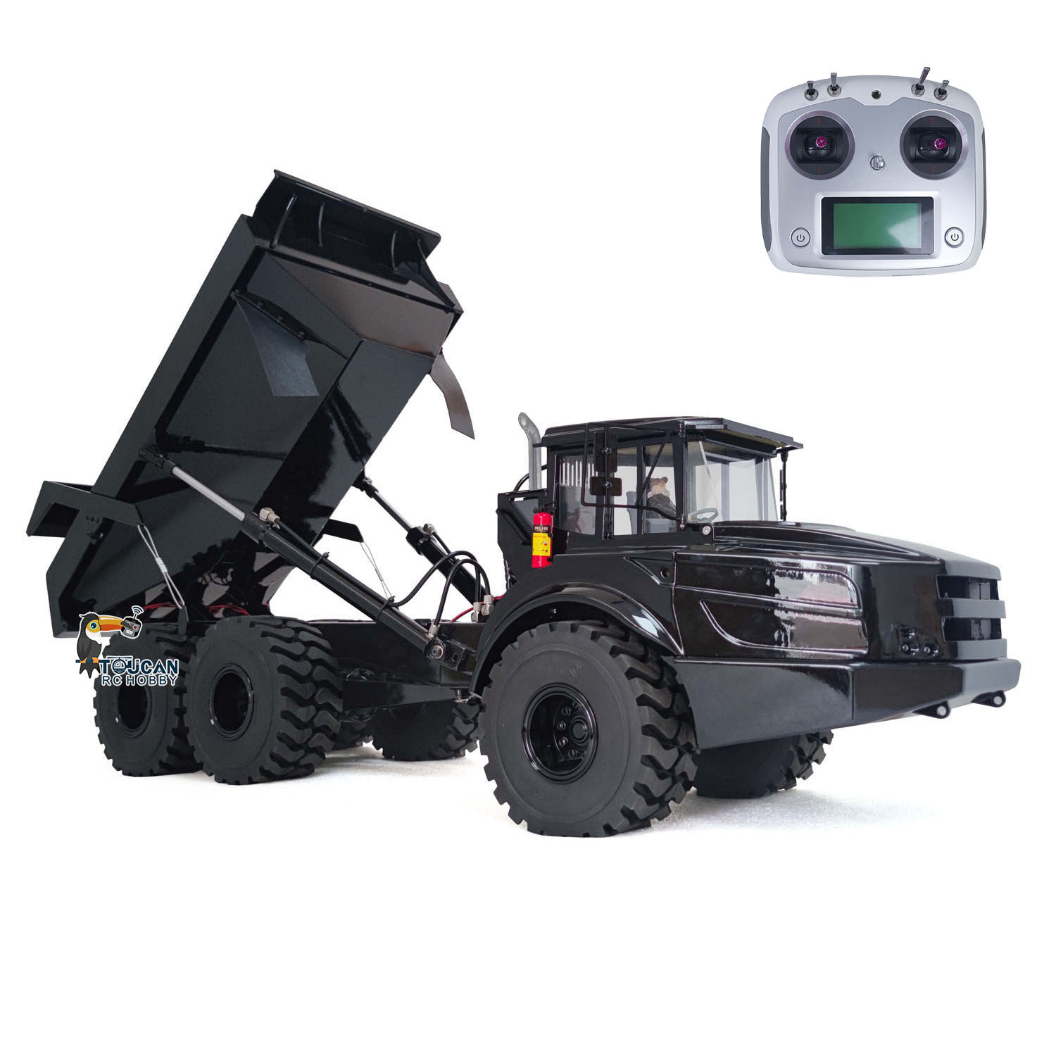 Rc Hobby Dump Truck - 1/14 6X6 XDRC RC油圧式多関節トラック ラジコン ダンプカー