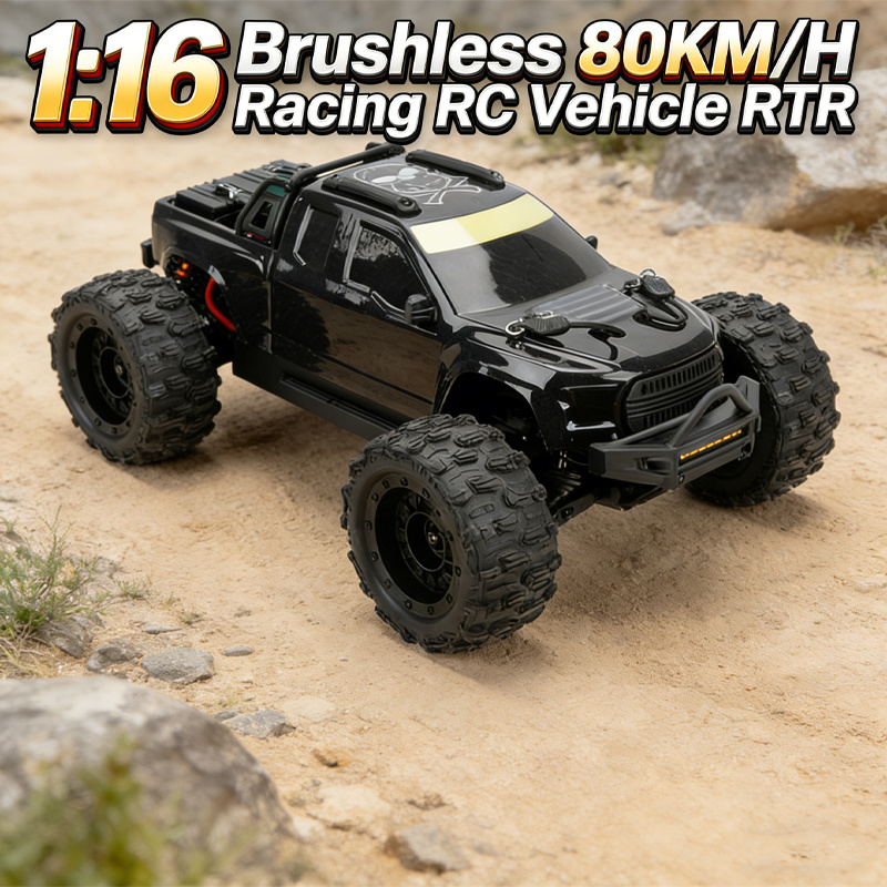 Rc Hobby Monster Truck - ZDレーシング RCモンスタートラック MT16 1/16スケール 4WD ブラシレス電動オフロード