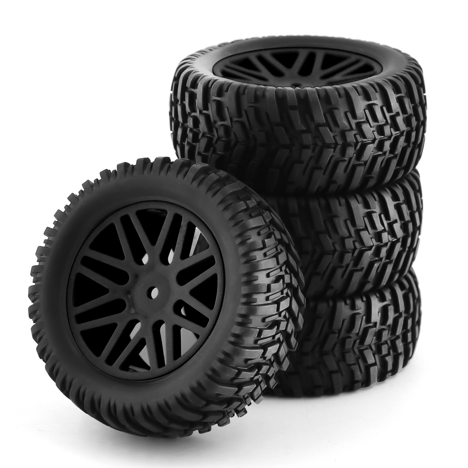 1/10 RCオフロードタイヤ＆ホイール 12mm六角ラバー - Rc Hobby Dump Truck のレビューと価格