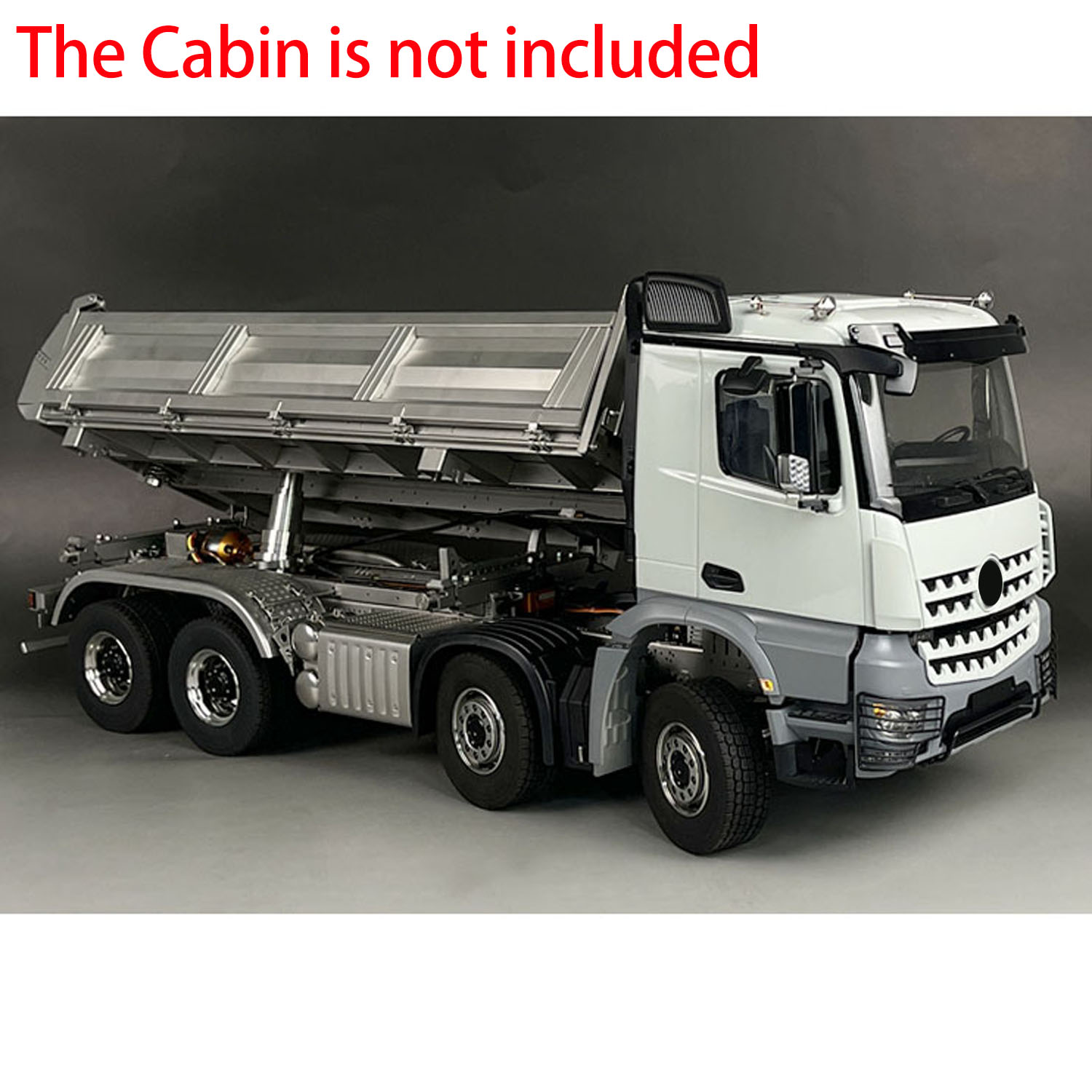 1/14スケールRC油圧ダンプトラック8x8組立済みシャーシ - Rc Hobby Dump Truck のレビューと価格