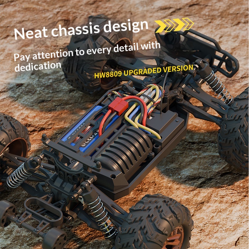 4WDブラシレスRCモンスタートラック高速オフロードドリフト - Rc Hobby Monster Truck のレビューと価格