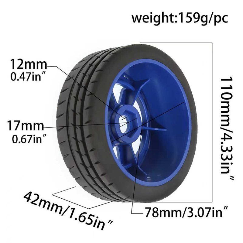 ABUM-RC ラバータイヤホイール ヘックスアダプター 1 - Wheel Hex Adapter のレビューと価格