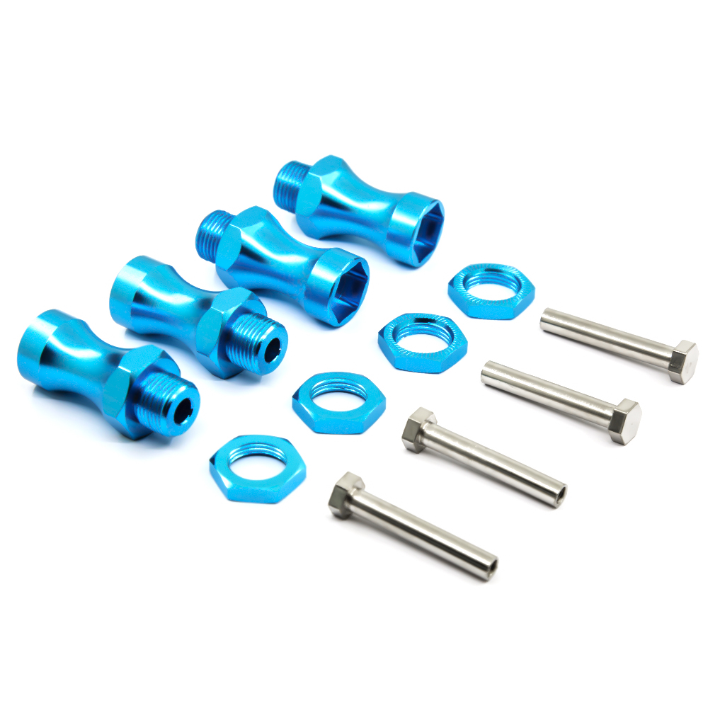 4個入り ホイールヘックス12mm ターン17mm 延長厚み - Wheel Hex Adapter のレビューと価格