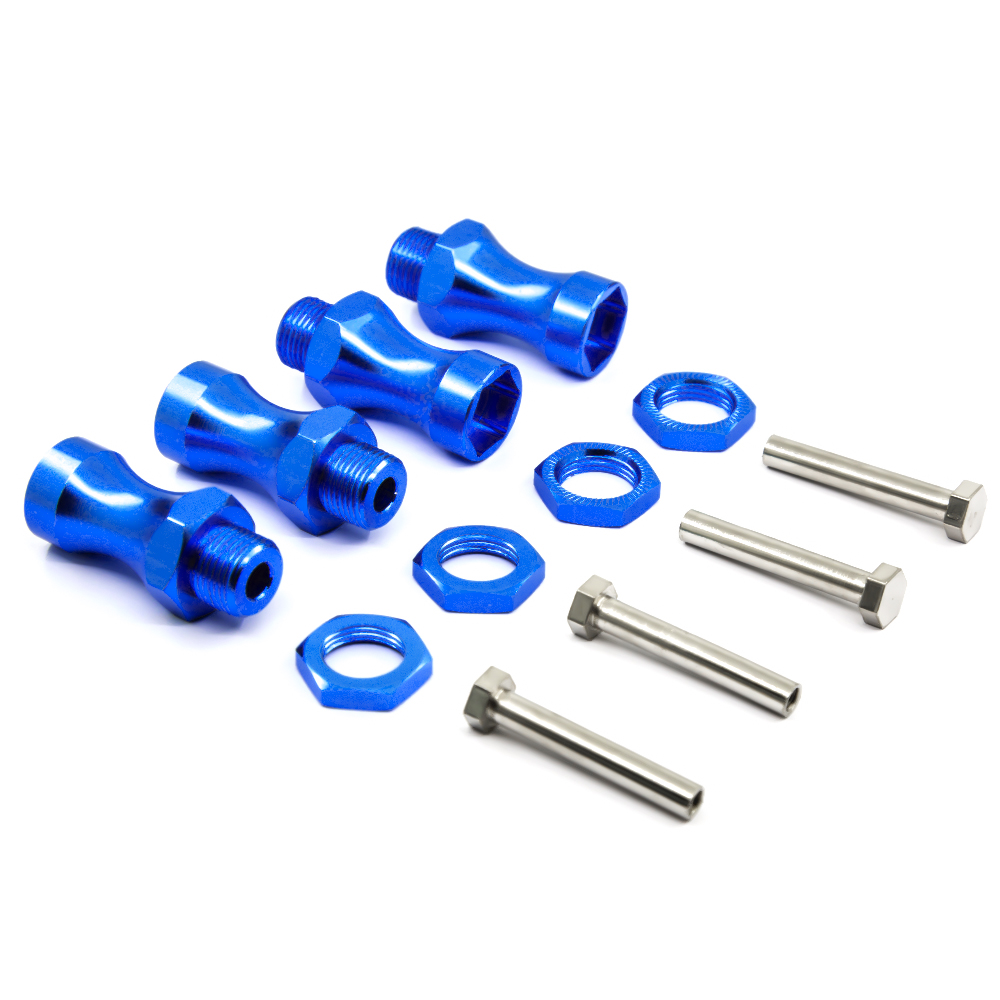 4個入り ホイールヘックス12mm ターン17mm 延長厚み - Wheel Hex Adapter のレビューと価格