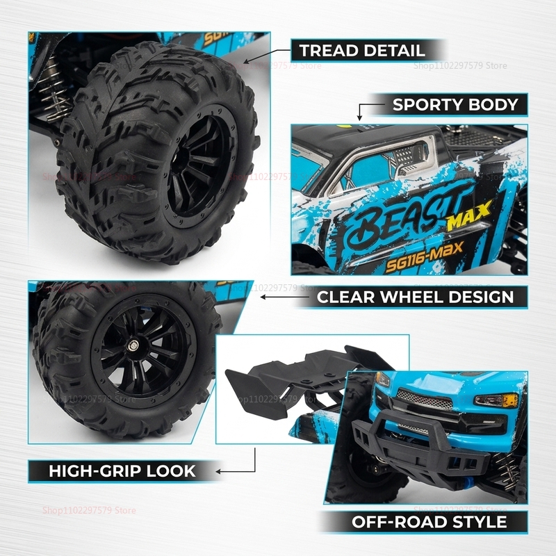SG116‑MAX/PRO 4WD リモートコントロールオフ - Rc Drift Car Brushless のレビューと価格