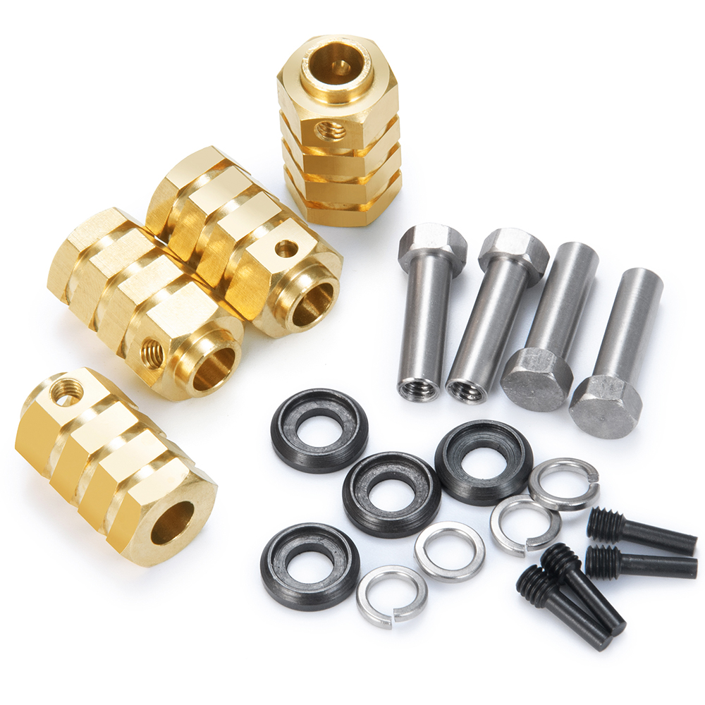 Yeahrun-12mm六角ハブ付きの頑丈な真ちゅう製ハブ, - Wheel Hex Adapter のレビューと価格