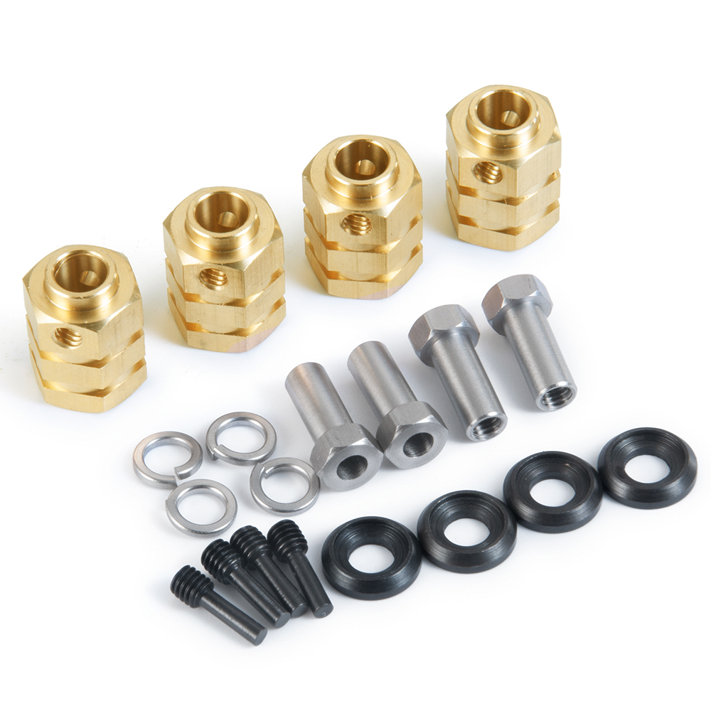 Yeahrun-12mm六角ハブ付きの頑丈な真ちゅう製ハブ, - Wheel Hex Adapter のレビューと価格