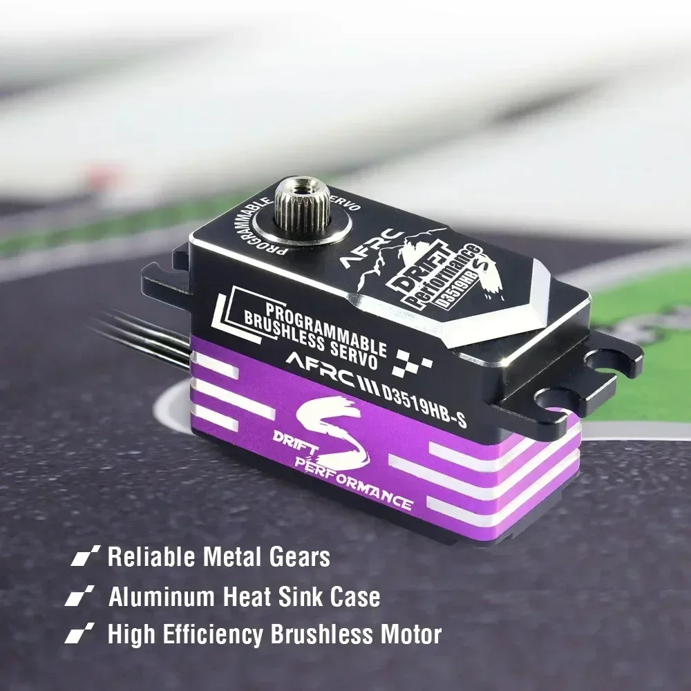 D3519HB-S ロープロファイルプログラマブル HV ブ - Rc Drift Car Brushless のレビューと価格