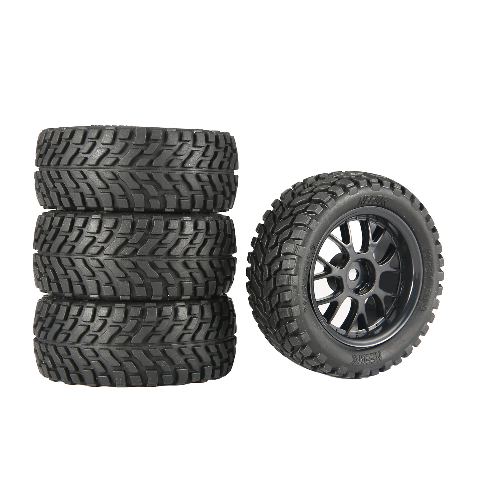 1.9インチ,75mm,1/14mm六角ハブ付きロードバギー - Rc Hobby Dump Truck のレビューと価格