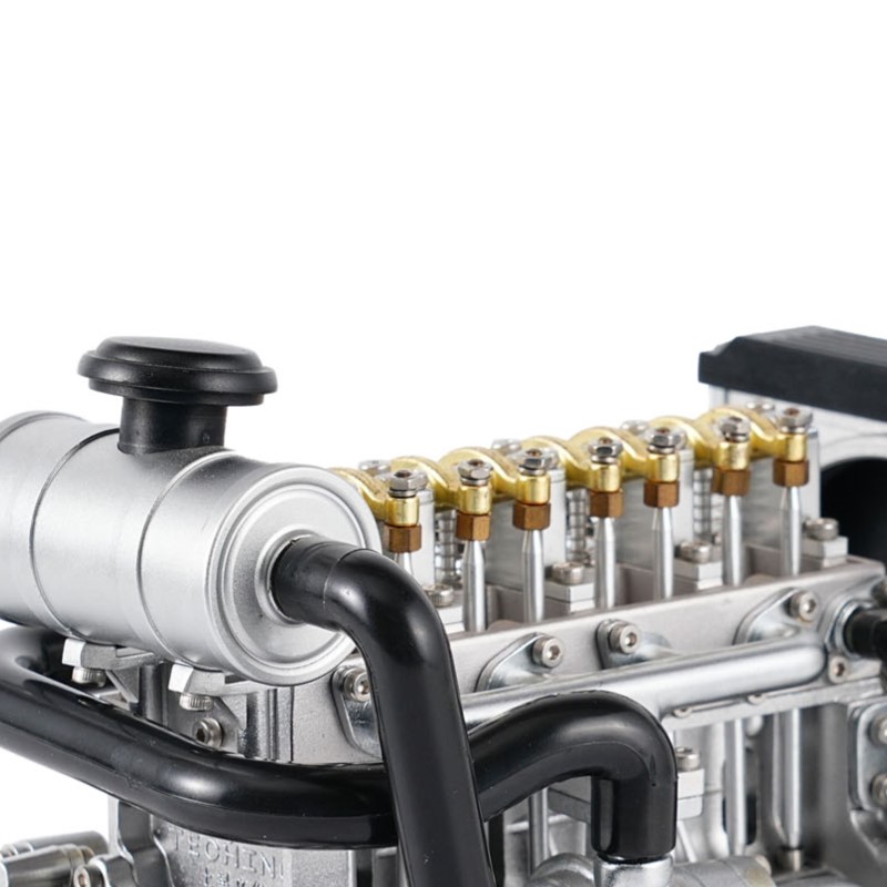 ミニギフト TECHING ディーゼル4気筒機械式エンジン  - Rc Hobby Tech のレビューと価格