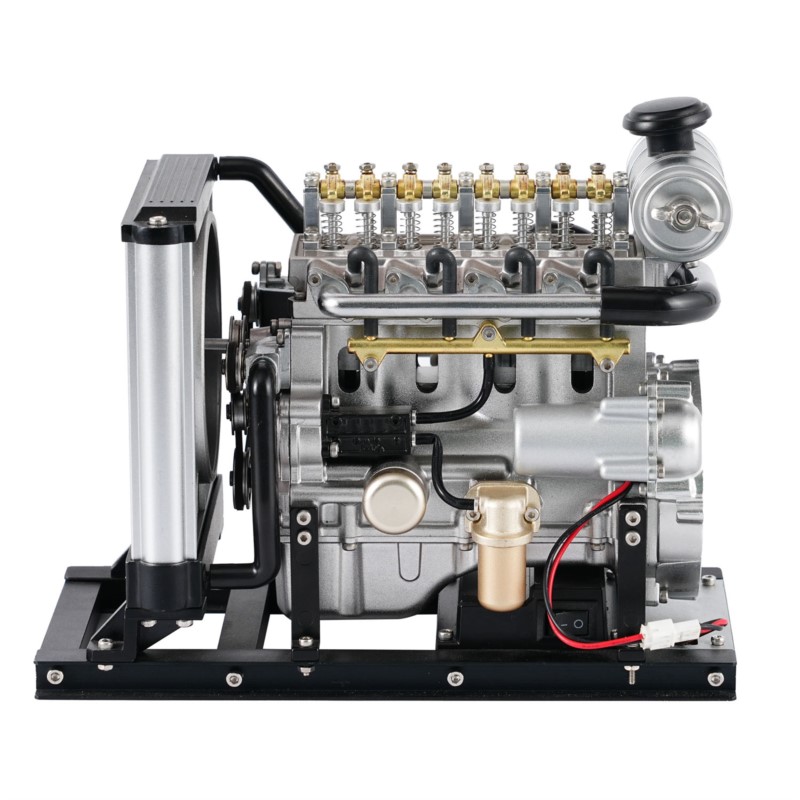 ミニギフト TECHING ディーゼル4気筒機械式エンジン  - Rc Hobby Tech のレビューと価格