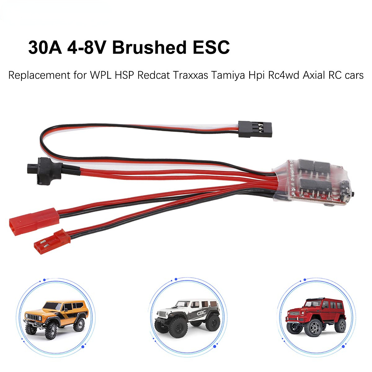 ミニ RC カー 30A ブラシ付き ESC フォワード リ - Rc Hobby Toys のレビューと価格