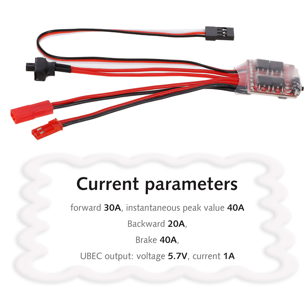 ミニ RC カー 30A ブラシ付き ESC フォワード リ - Rc Hobby Toys のレビューと価格