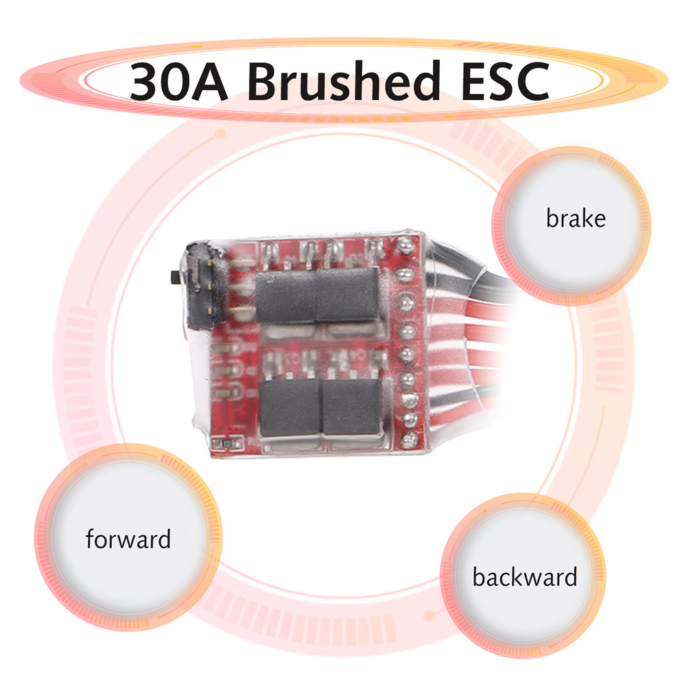 ミニ RC カー 30A ブラシ付き ESC フォワード リ - Rc Hobby Toys のレビューと価格
