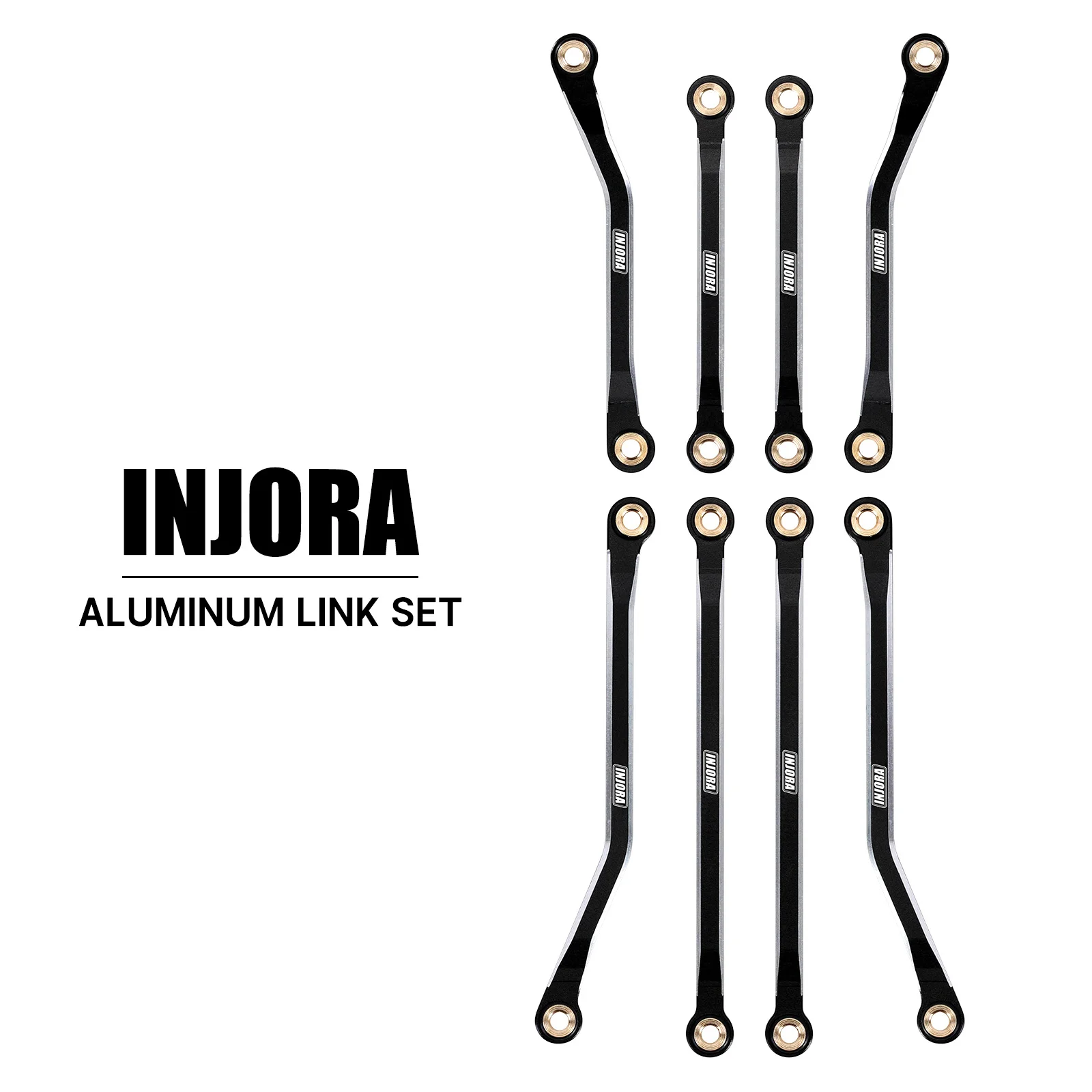 INJORA CNC アルミニウム ハイクリアランス リンク - Wheel Hex Adapter のレビューと価格
