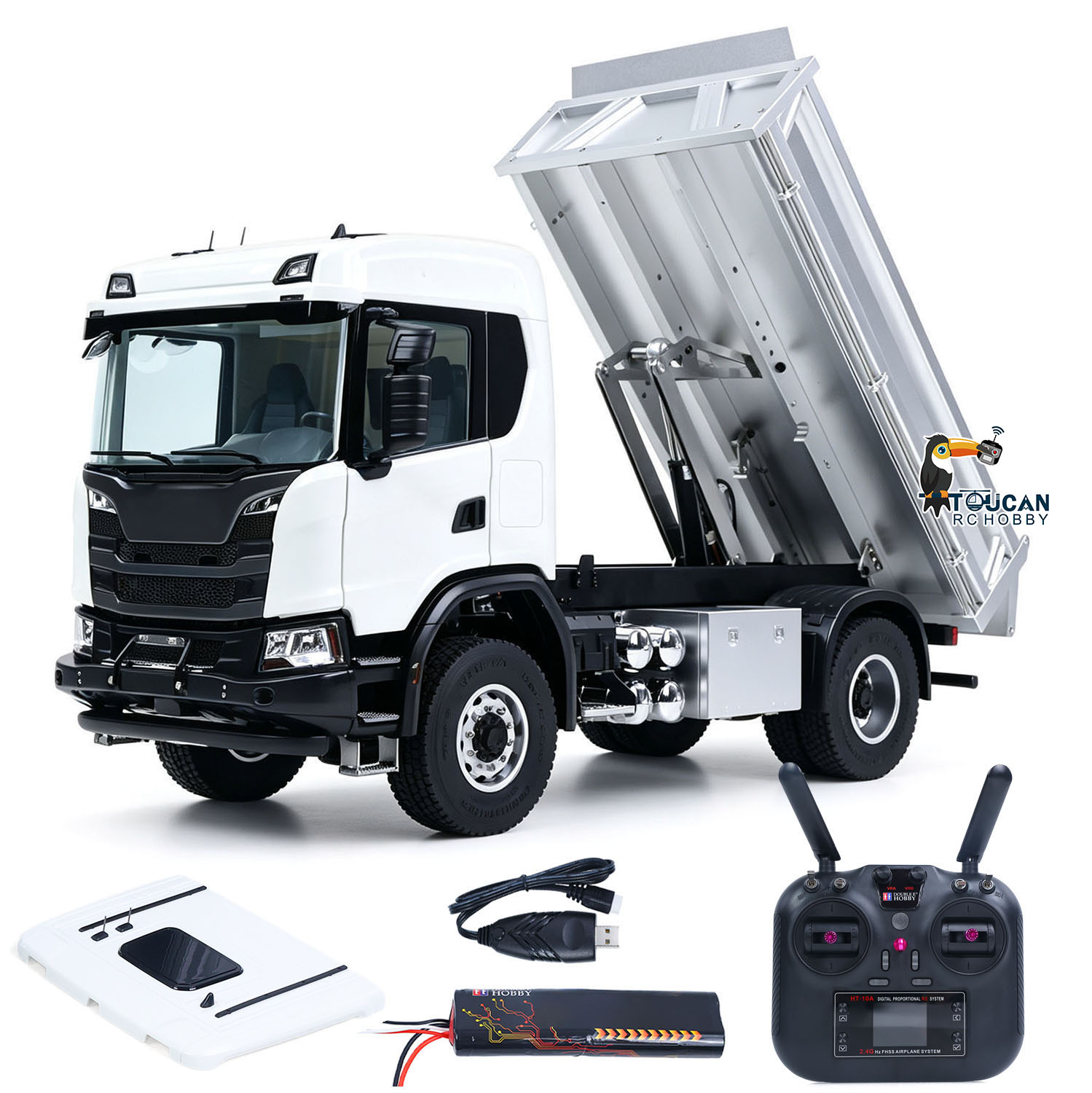 1/14 CNC 4x4 DoubleE E022 RCダン - Rc Hobby Dump Truck のレビューと価格