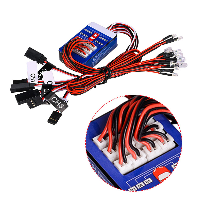 1/10スケールRCカーLED照明システムキット12個スマー - Rc Hobby Horizon のレビューと価格