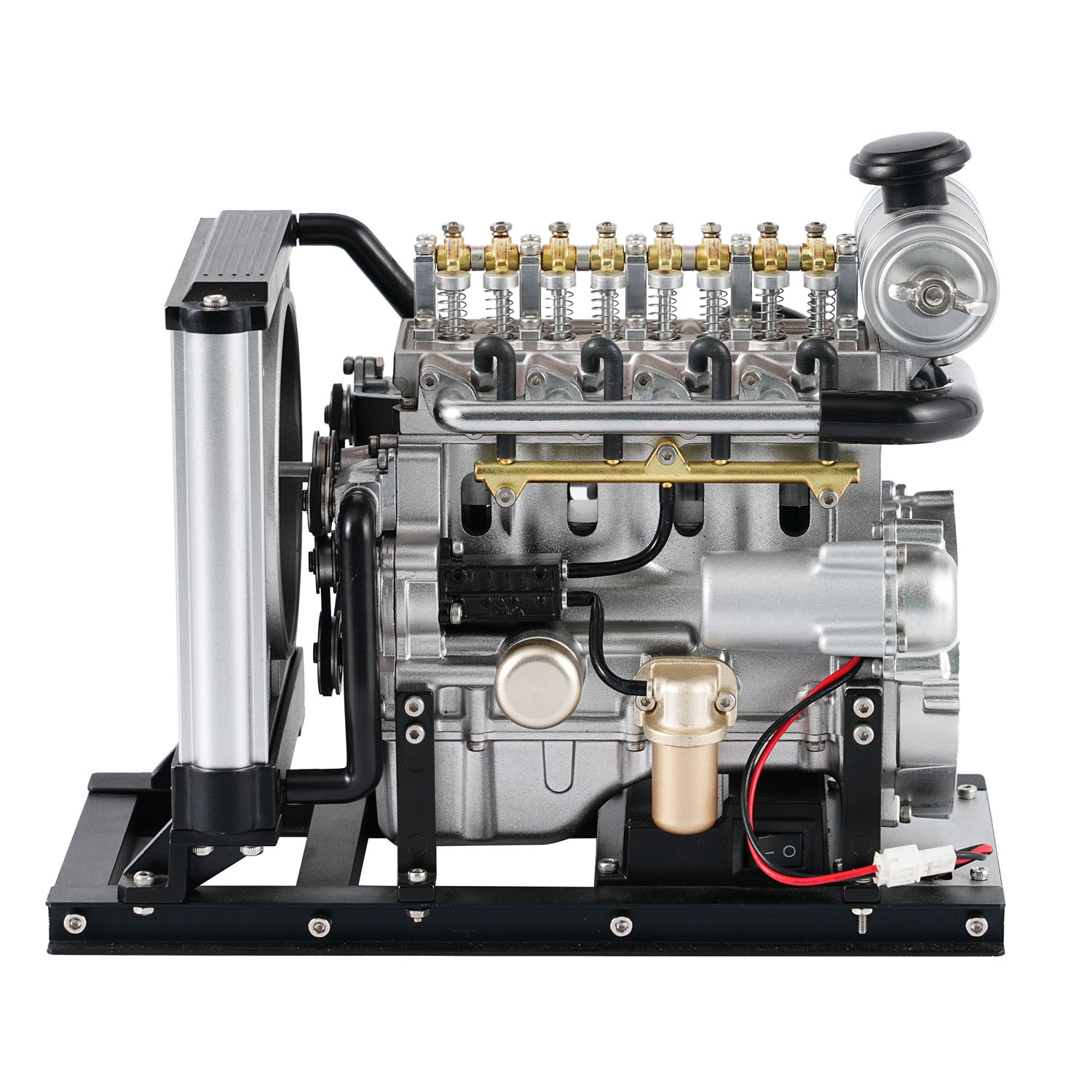 おもちゃギフト TECHING ミニディーゼル4気筒機械式エ - Rc Hobby Tech のレビューと価格