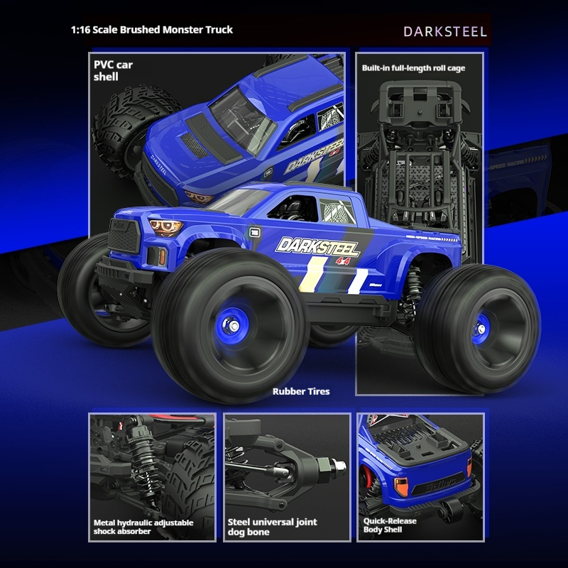 UDIRC UD1610PRO 1/16 RCビッグホイール - Rc Hobby Monster Truck のレビューと価格