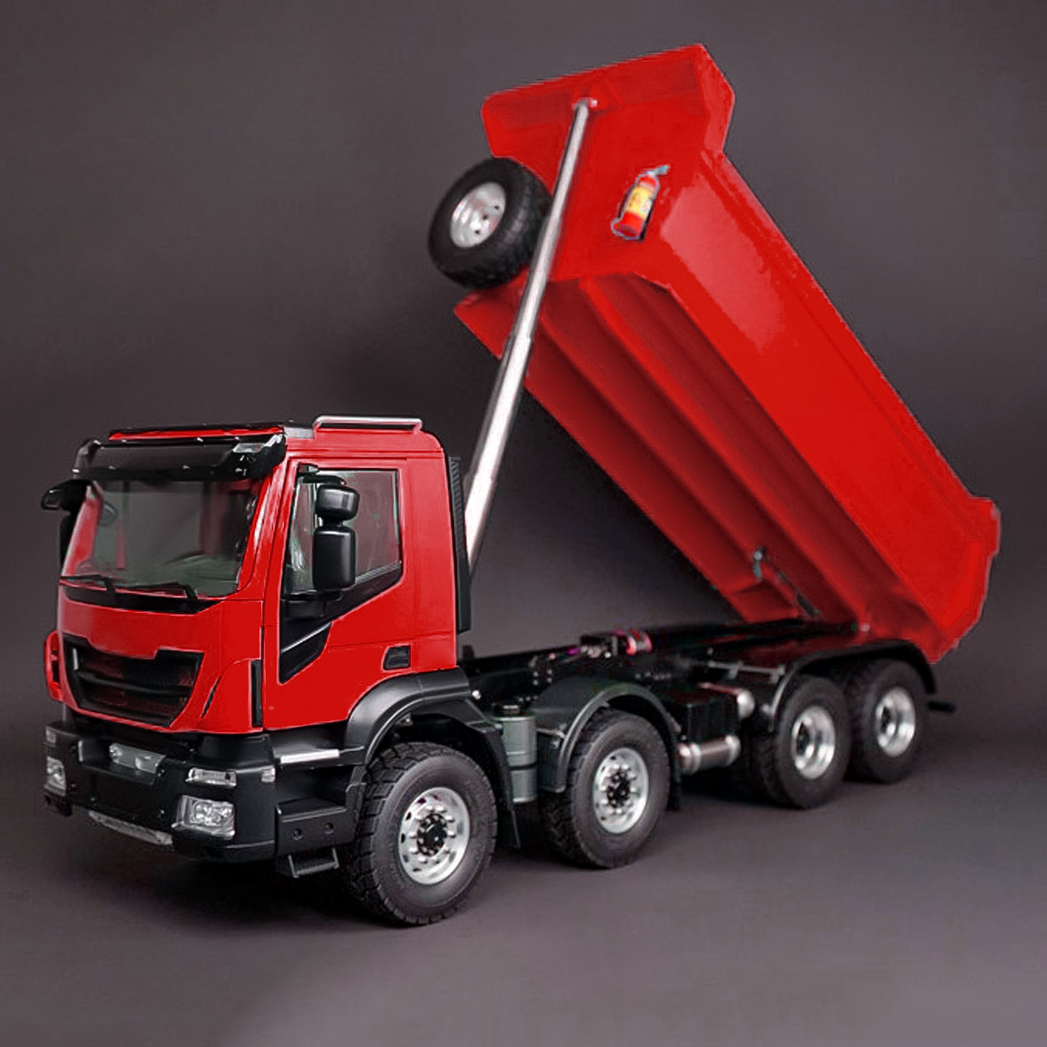 8x4 1/14スケール油圧式RCティッパー車、金属製2速無 - Rc Hobby Dump Truck のレビューと価格