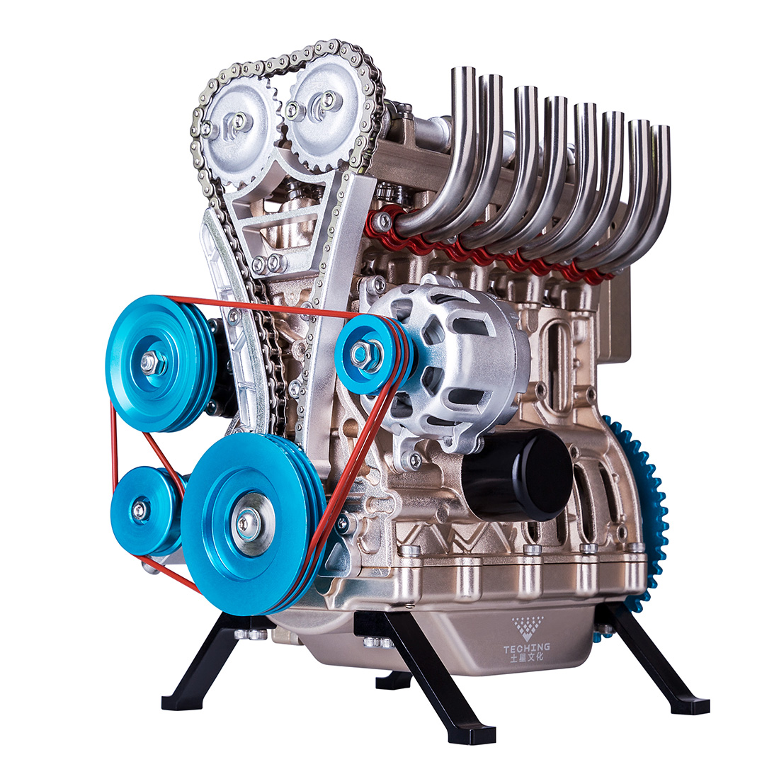 TECHING金属製4気筒エンジンカー ミニ組み立てインライ - Rc Hobby Tech のレビューと価格