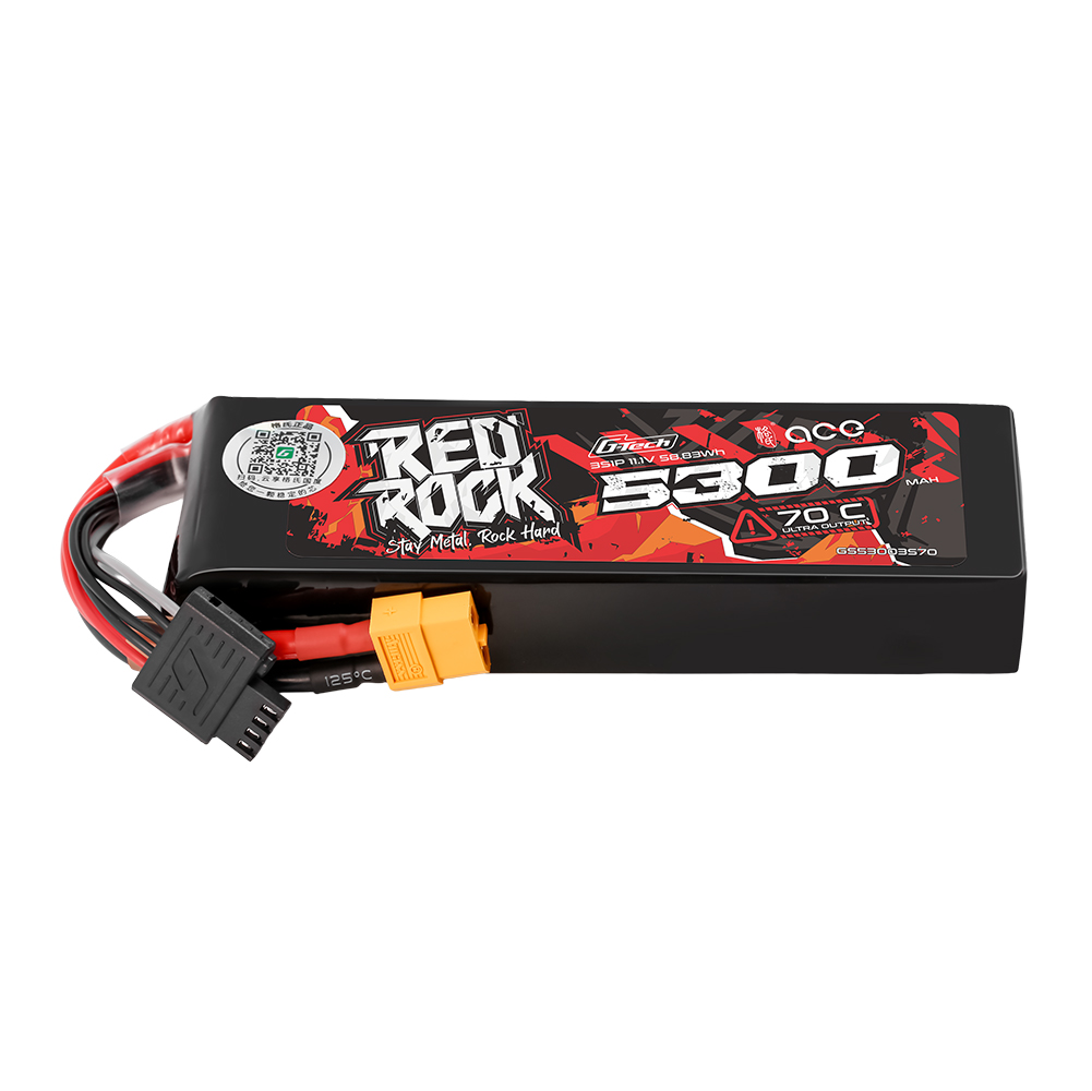 G-TECH ACE RedRock 5300mAh 70C - Rc Hobby Tech のレビューと価格