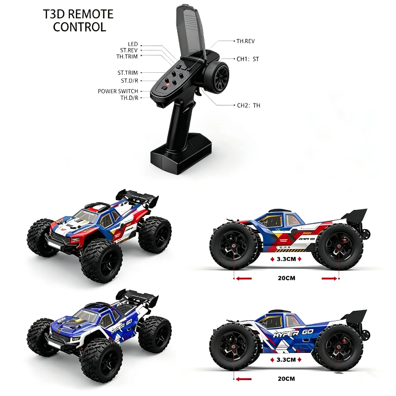 新入荷 14212 ブラシレス高速RCデザートモンスタートラ - Rc Hobby Monster Truck のレビューと価格