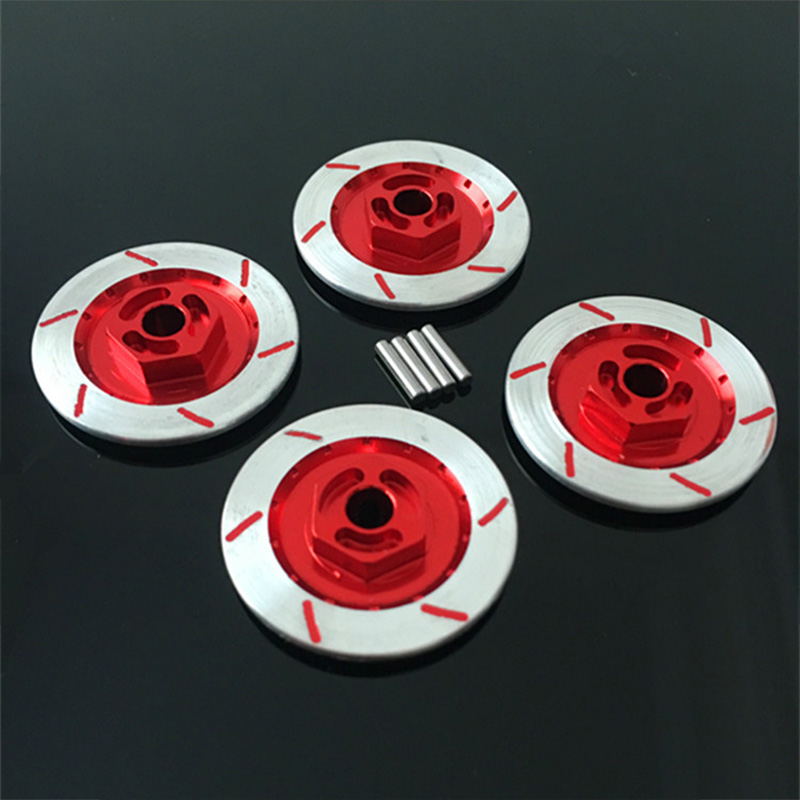X12A-4PCS アルミ合金ブレーキディスクホイールリムボ - Wheel Hex Adapter のレビューと価格