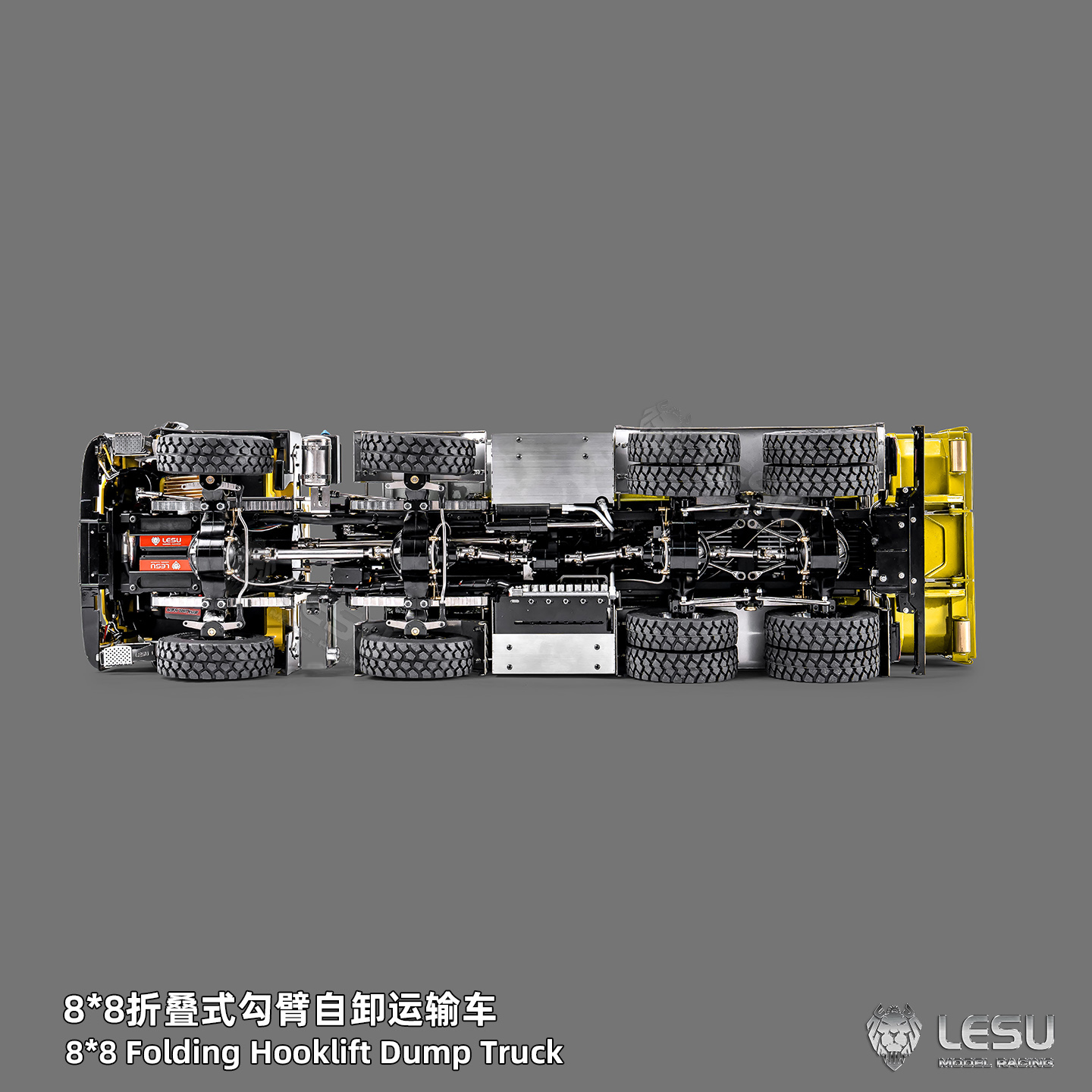 LESU Z0098 1/14 メタル油圧ロールオフダンプト - Rc Hobby Dump Truck のレビューと価格