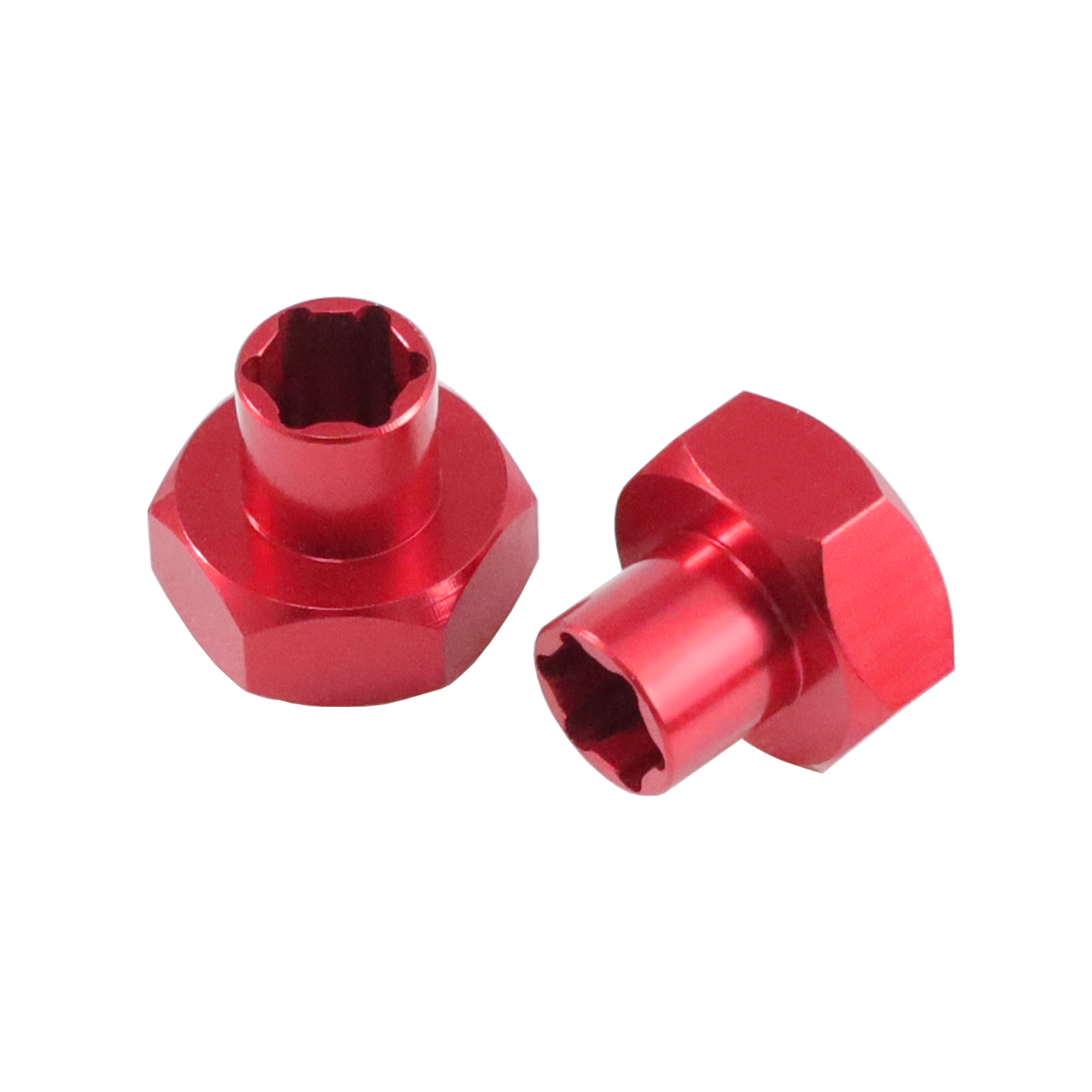 アルミニウム合金 5mm から 12mm の六角ホイールハブ - Wheel Hex Adapter のレビューと価格