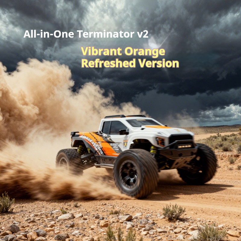 全地形対応ターミネーターV2ブラシレス4WD RCモンスター - Rc Hobby Monster Truck のレビューと価格