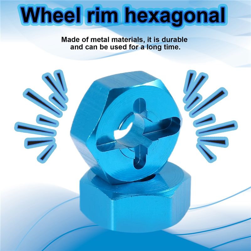 フル 4 個六角コンバイナーホイールリム六角 7 ミリメート - Wheel Hex Adapter のレビューと価格