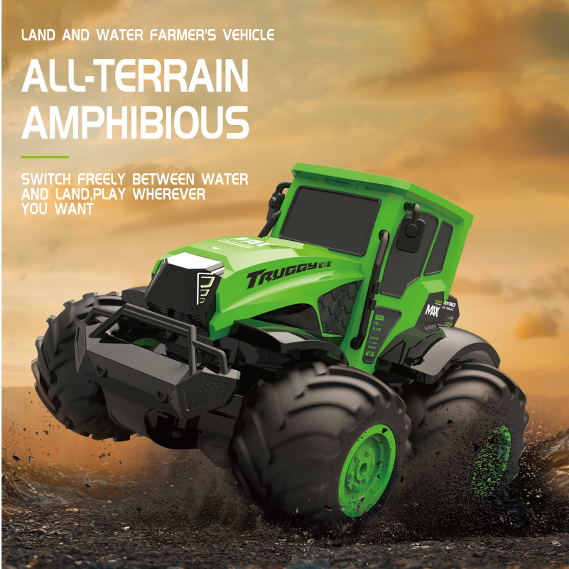 1:14スケール水陸両用RCカー フルプロポーショナル4WD - Rc Hobby Dump Truck のレビューと価格
