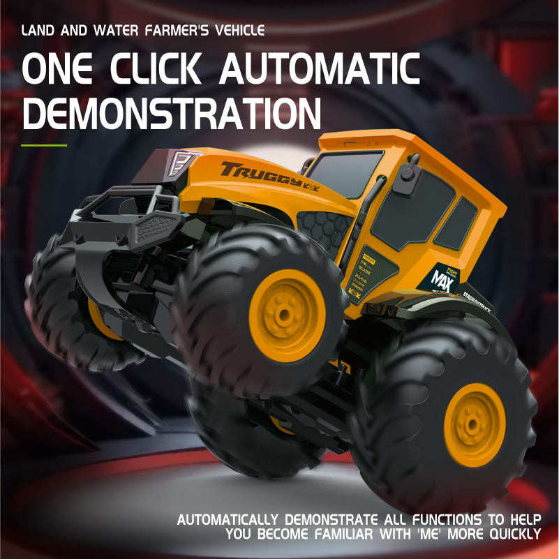 1:14スケール水陸両用RCカー フルプロポーショナル4WD - Rc Hobby Dump Truck のレビューと価格