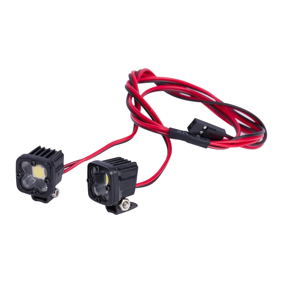 RC カースクエア高輝度 LED トップライトヘッドライトス - Rc Hobby Wire のレビューと価格