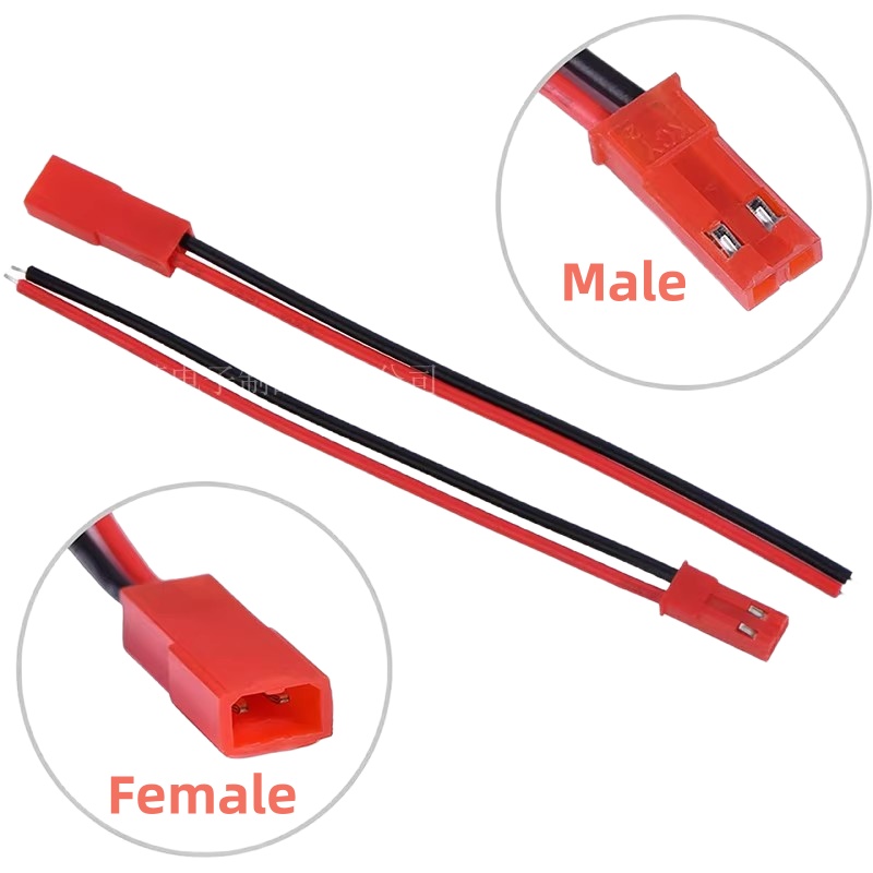 20個 10ペア JST 2P コネクターキット オス メス - Rc Hobby Wire のレビューと価格