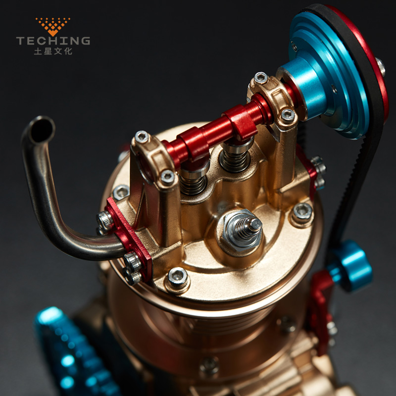 ギフト TECHING フルメタル単気筒エンジンモデルキット - Rc Hobby Tech のレビューと価格