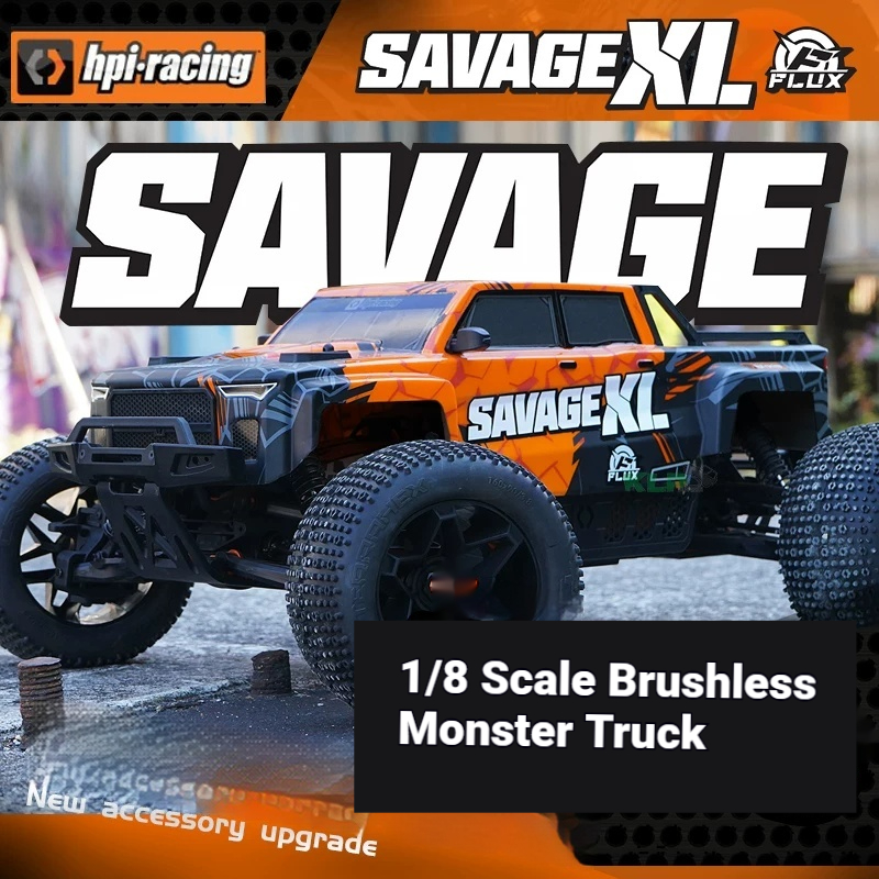 HPI レーシング 1/8 サベージ XL フラックス V2 - Rc Hobby Monster Truck のレビューと価格