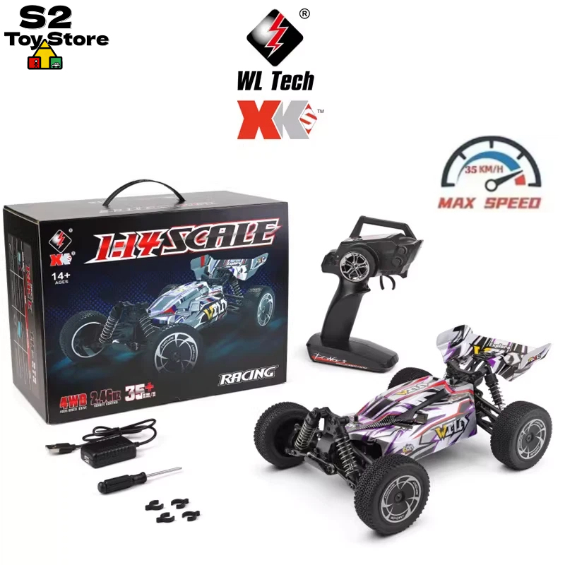 WL Tech 144016 RCオフロードバギー 高速4W - Rc Hobby Tech のレビューと価格