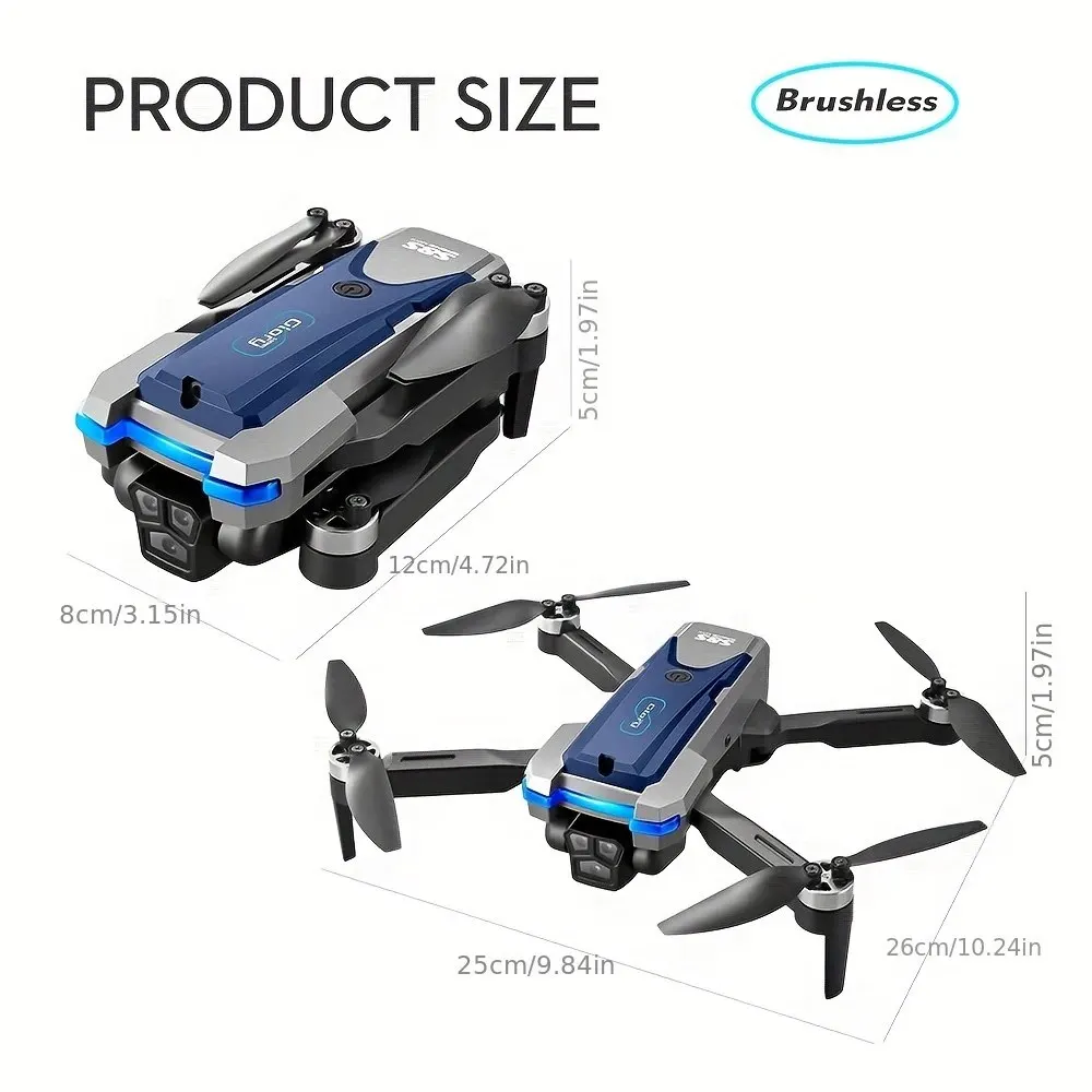 折りたたみ式リモートコントロールドローンRCS8S GPS, - Rc Hobby Wire のレビューと価格